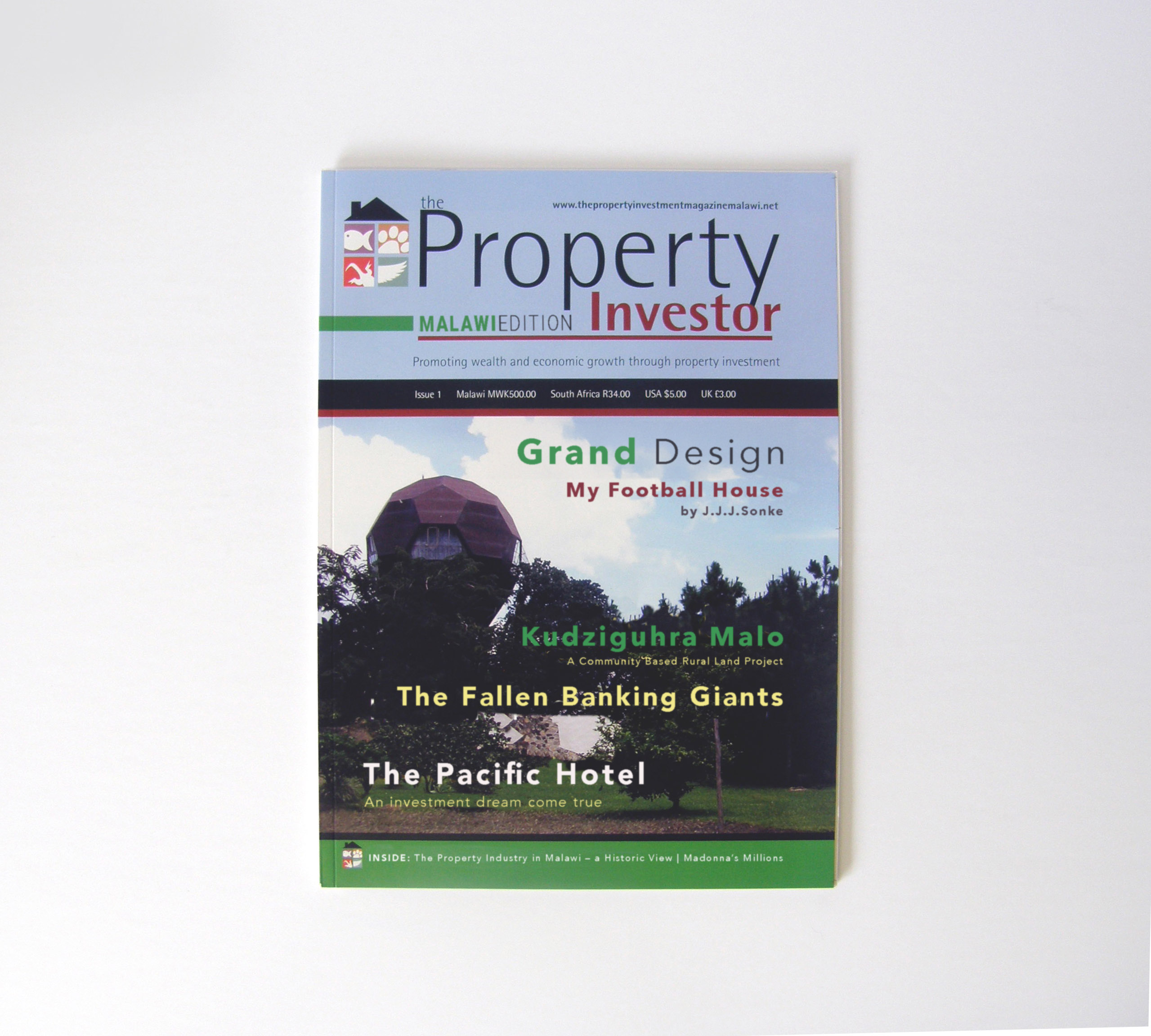 Property Investor Magazine Design Artwork and Print